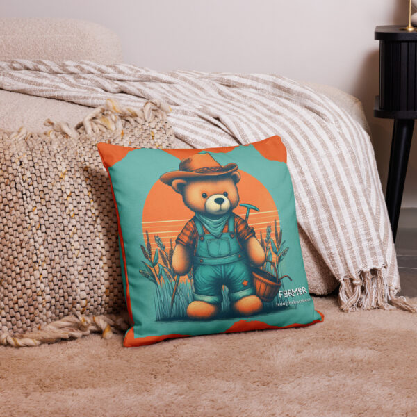 Farmer Boss - Pillowcase (Brown Bear)