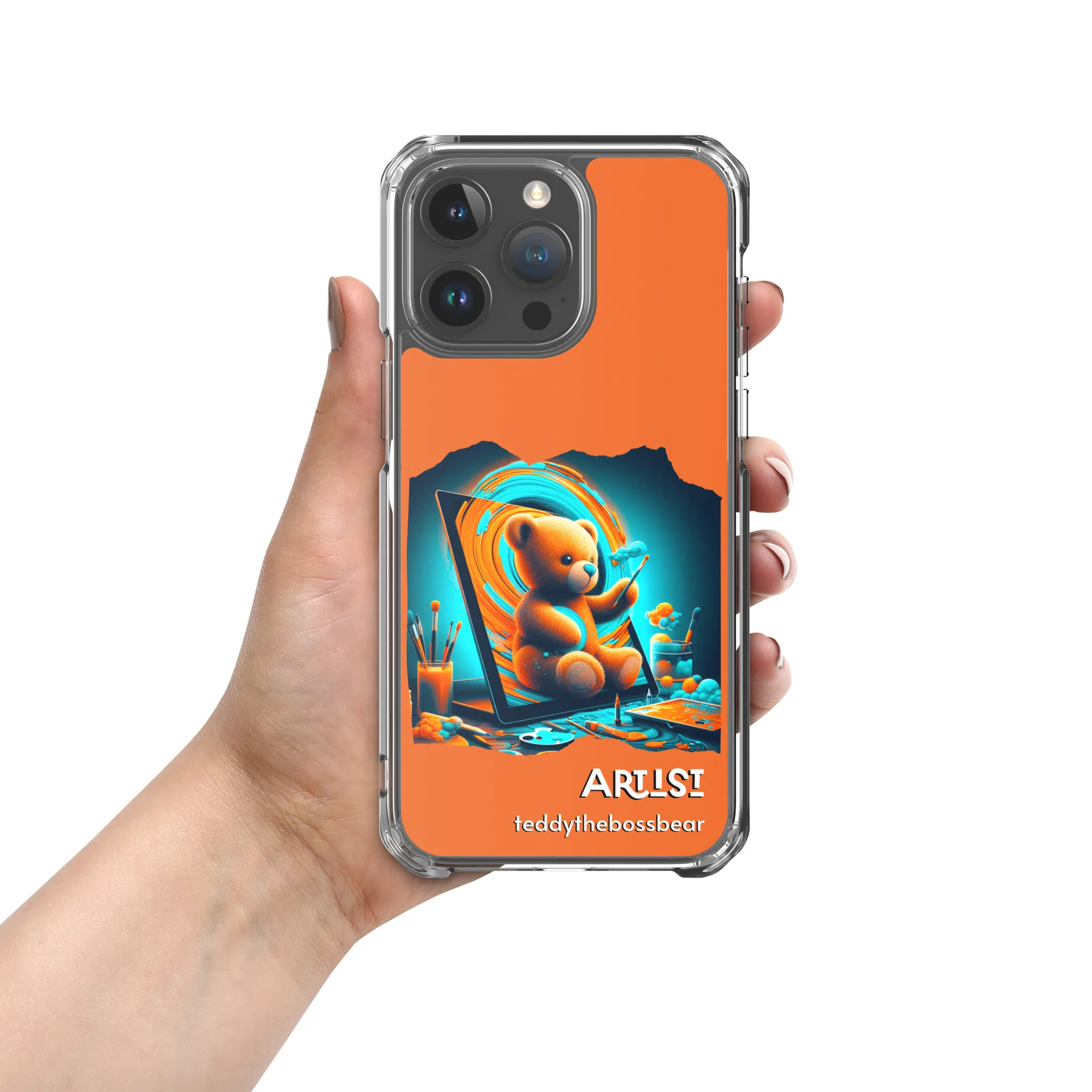Artist Boss - iPhone® Case (Brown Bear)