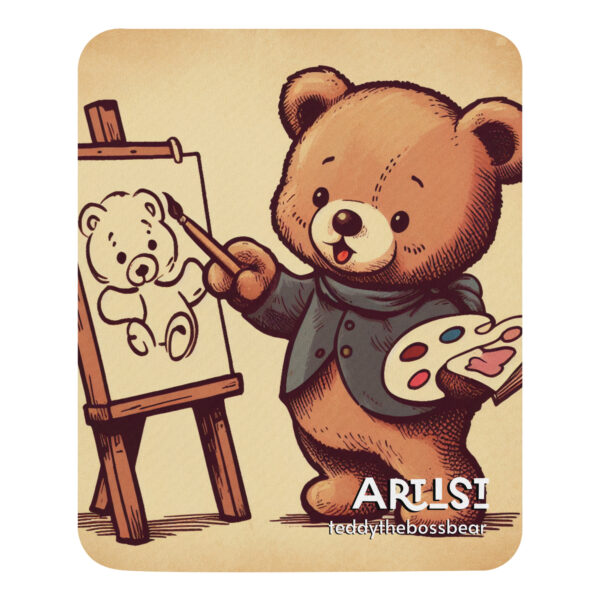 Artist Boss - Mouse Pad (Vintage Bear) - Image 2