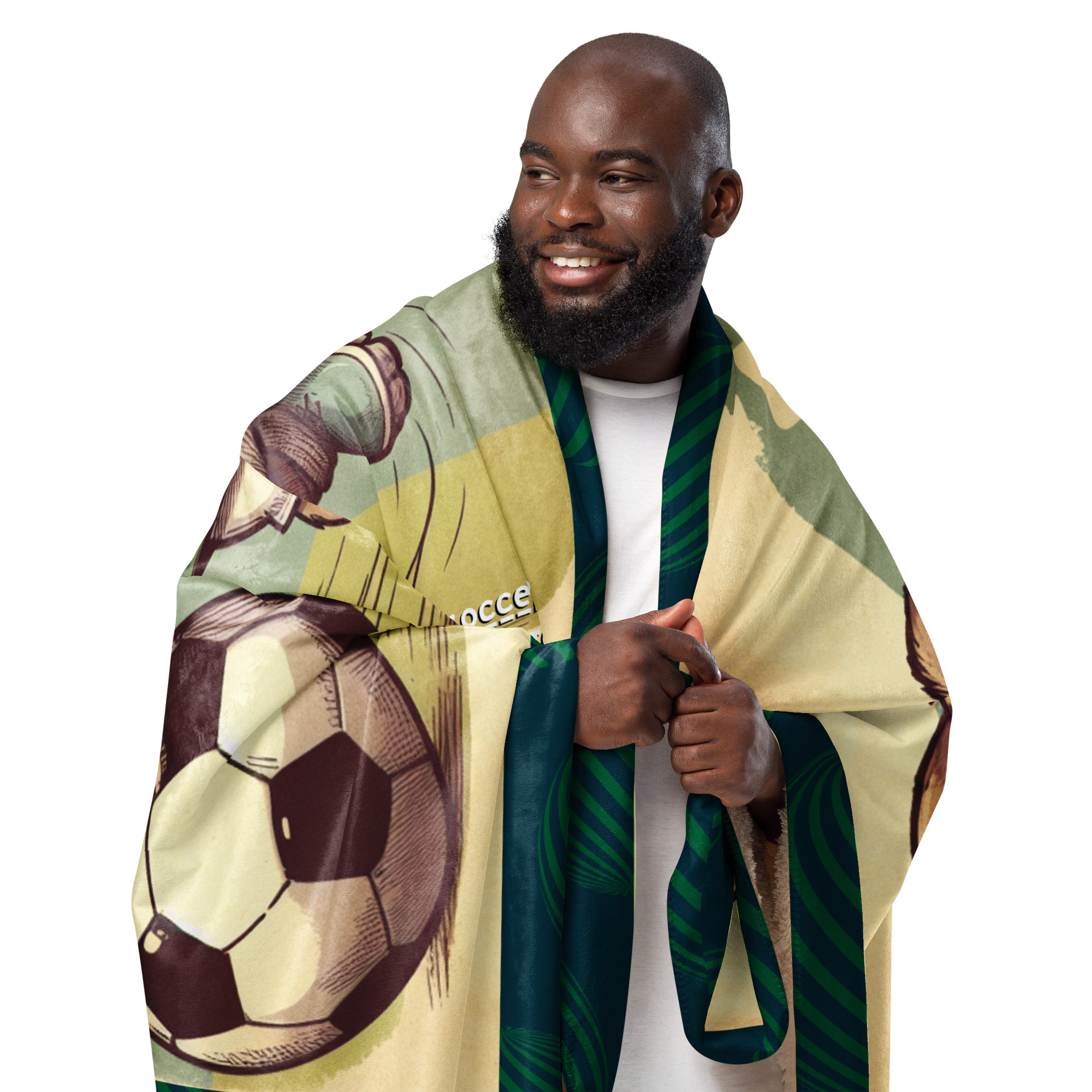 Soccer Boss - Blanket (Vintage Bear) - Image 5