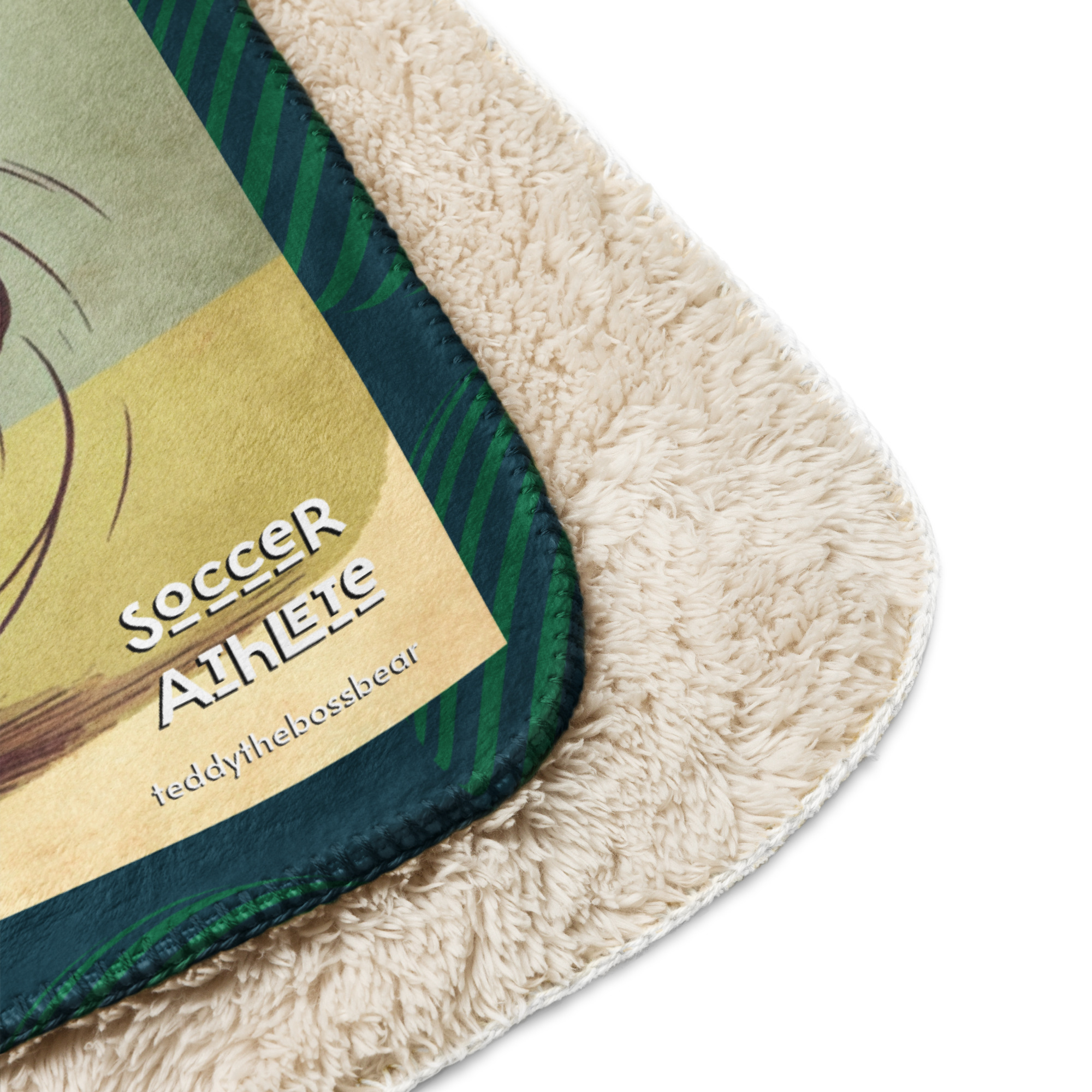 Soccer Boss - Blanket (Vintage Bear) - Image 6