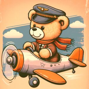 Pilot Boss (Vintage Bear)