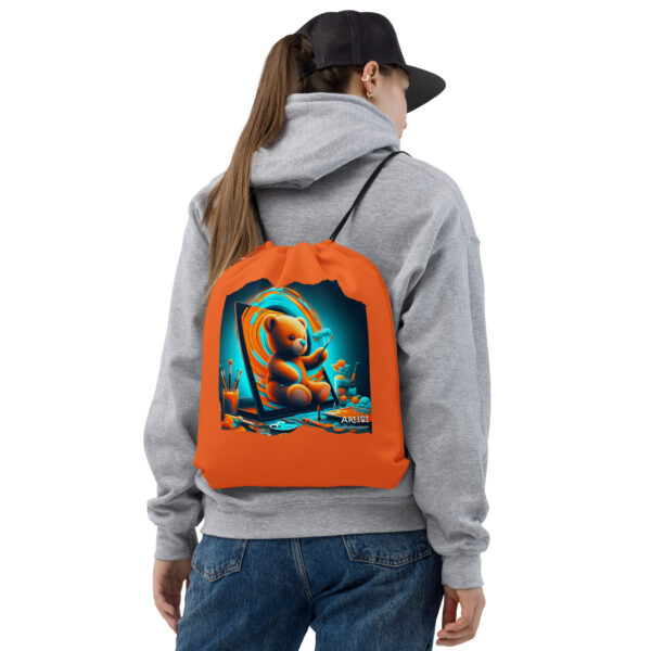 Artist Boss - Drawstring Bag (Brown Bear)