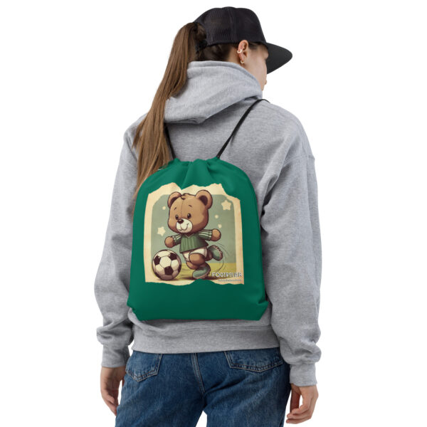 Footballer Boss - Drawstring Bag (Vintage Bear)