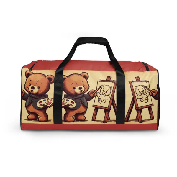 Artist Boss - Duffle Bag (Vintage Bear) - Image 3