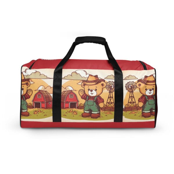 Farmer Boss - Duffle Bag (Vintage Bear) - Image 3