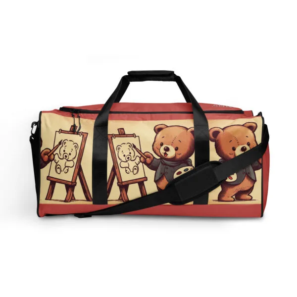 Artist Boss - Duffle Bag (Vintage Bear) - Image 2