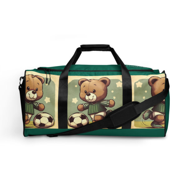 Footballer Boss - Duffle Bag (Vintage Bear) - Image 2