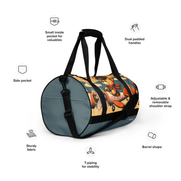 Pilot Boss - Gym Bag (Vintage Bear) - Image 8