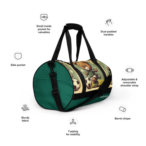 Footballer Boss - Gym Bag (Vintage Bear) - Image 8