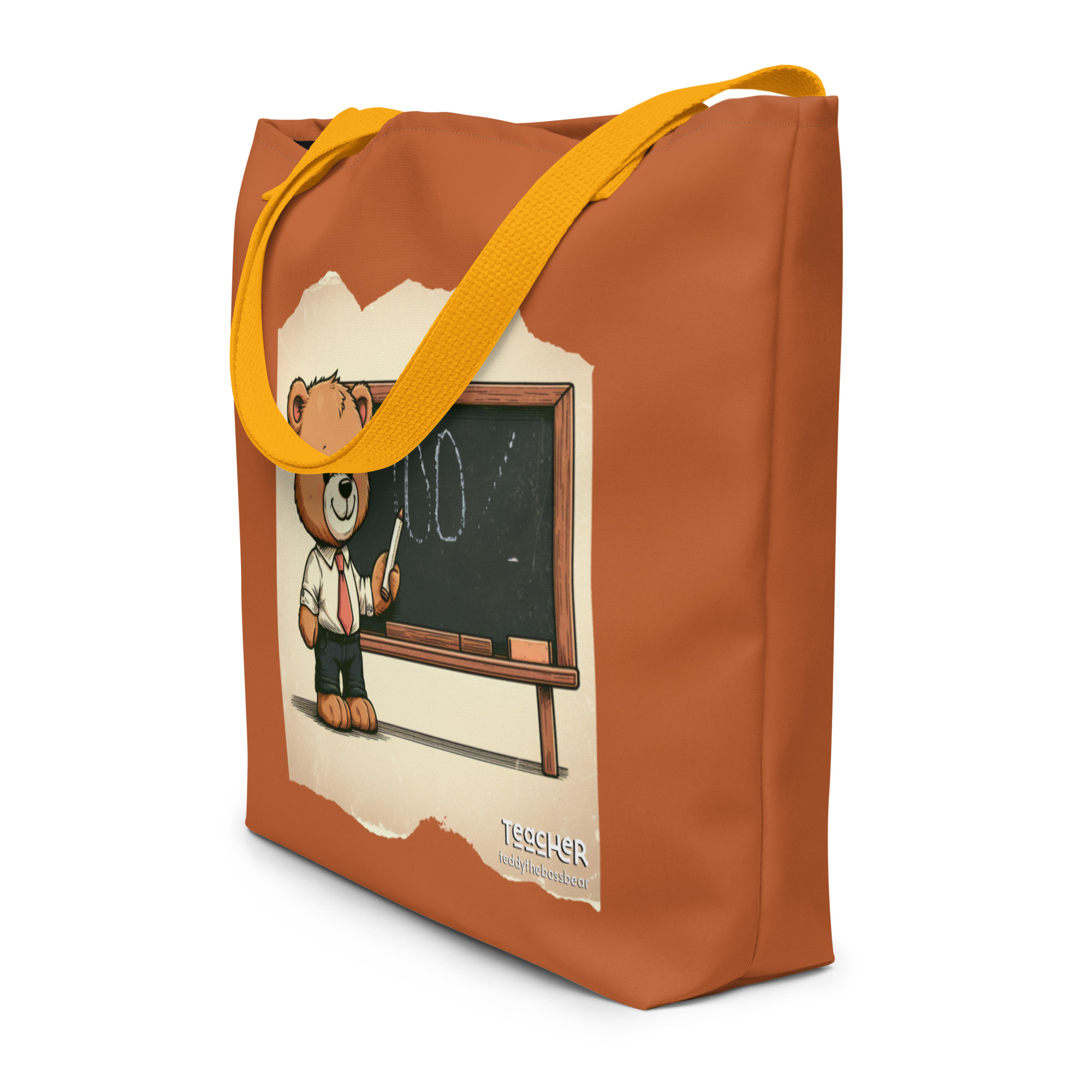 Teacher Boss - Tote (Vintage Bear) - Image 9