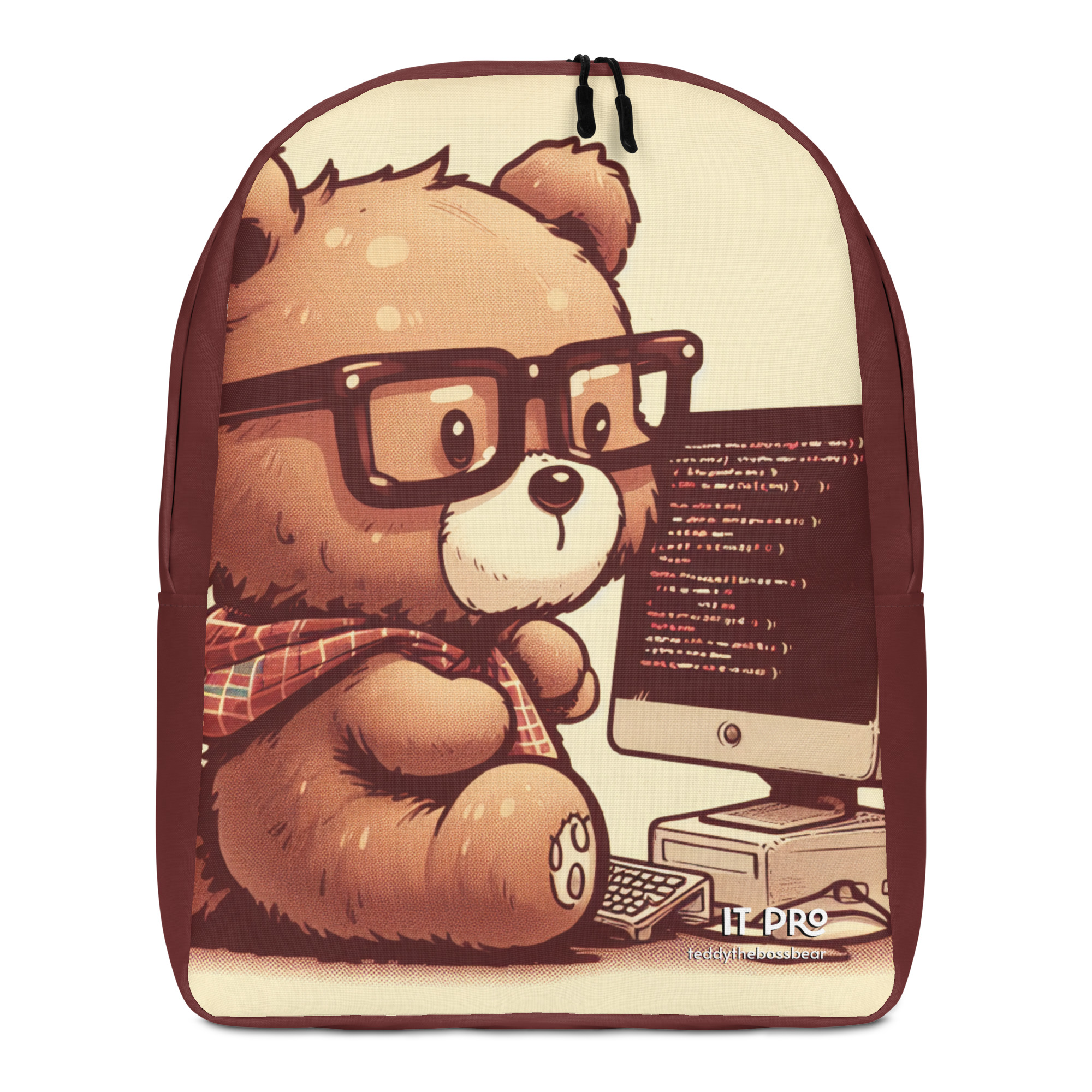 IT Boss - Backpack (Vintage Bear) - Image 2