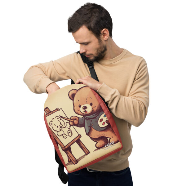 Artist Boss - Backpack (Vintage Bear) - Image 3