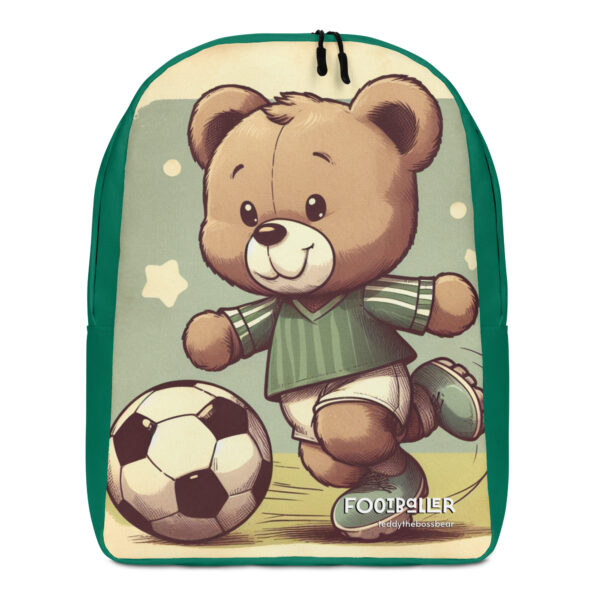 Footballer Boss - Backpack (Vintage Bear) - Image 2