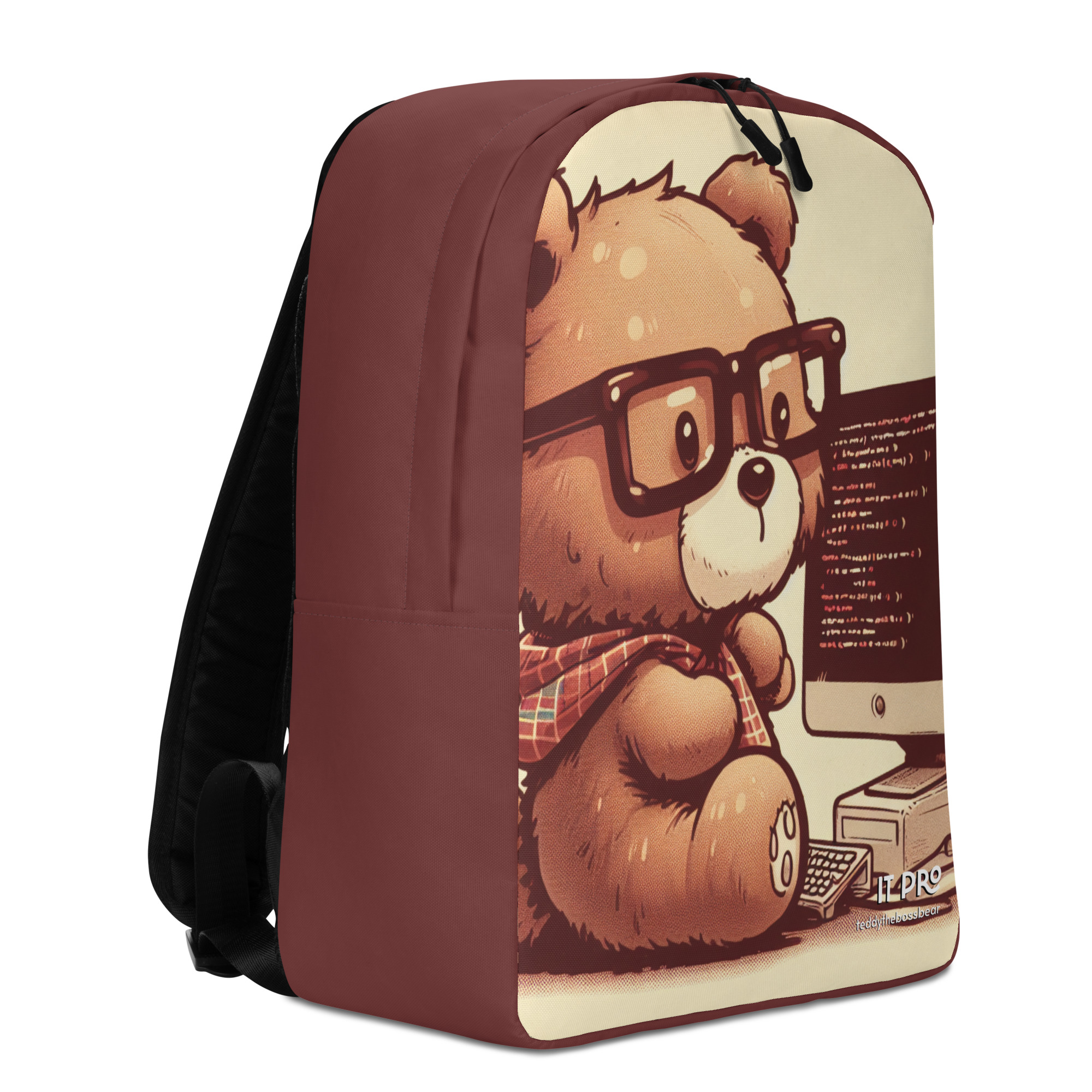 IT Boss - Backpack (Vintage Bear) - Image 4