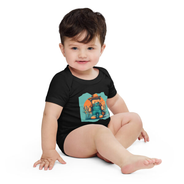 Farmer Boss - Baby Onesie (Brown Bear)