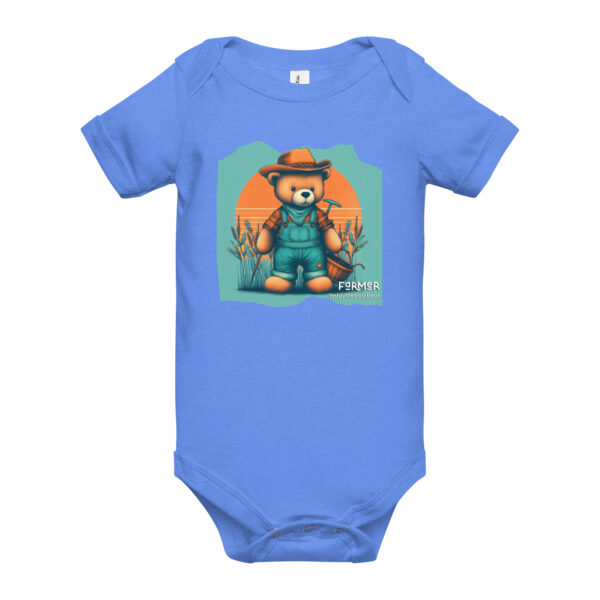 Farmer Boss - Baby Onesie (Brown Bear) - Image 6
