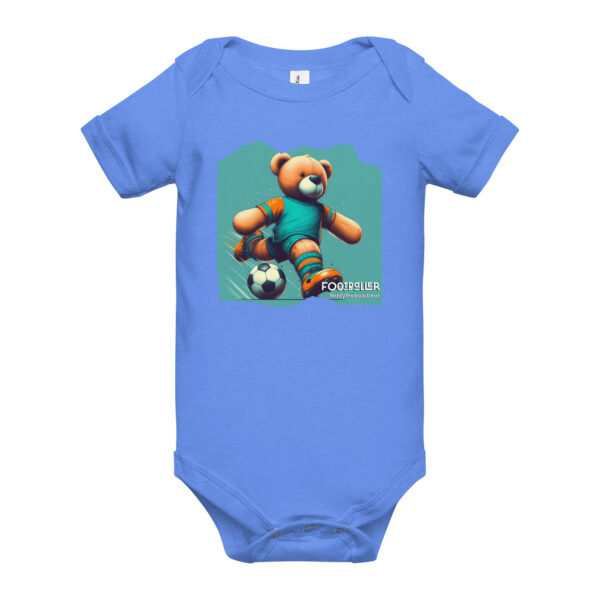 Footballer Boss - Baby Onesie (Brown Bear) - Image 6