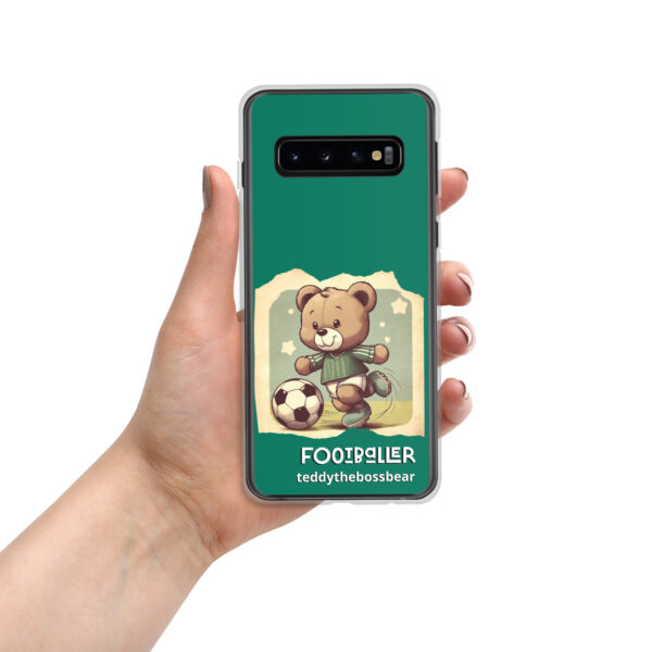 Footballer Boss - Samsung® Phone Case (Vintage Bear) - Image 2