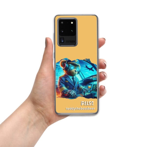 Pilot Boss - Samsung® Phone Case (Android Bear) - Image 6