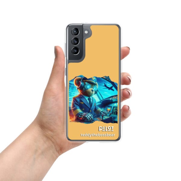 Pilot Boss - Samsung® Phone Case (Android Bear) - Image 10