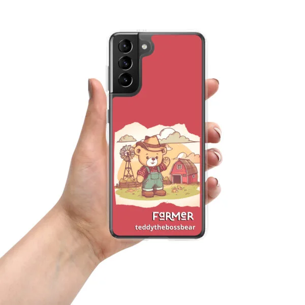 Farmer Boss - Samsung® Phone Case (Vintage Bear) - Image 8