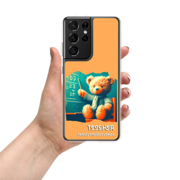 Teacher Boss - Samsung® Phone Case (Brown Bear) - Image 9