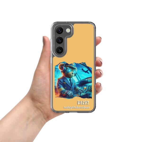 Pilot Boss - Samsung® Phone Case (Android Bear) - Image 15