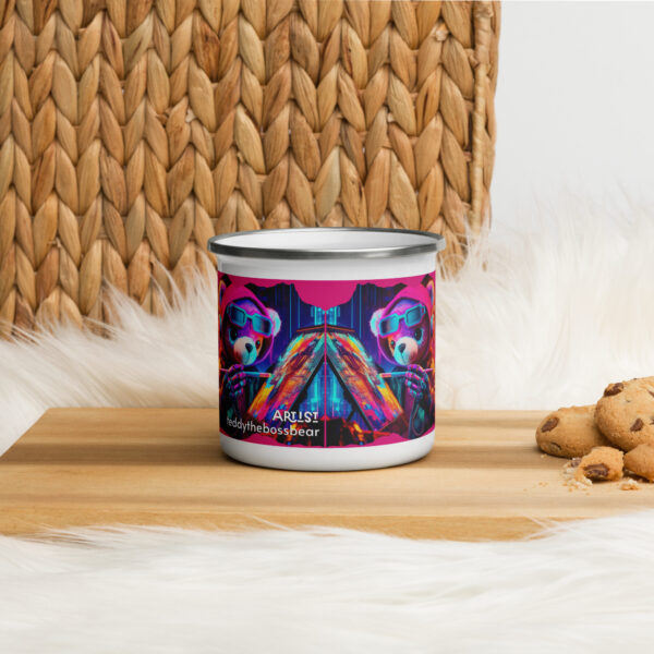 Artist Boss - Enamel Mug (Android Bear) - Image 2