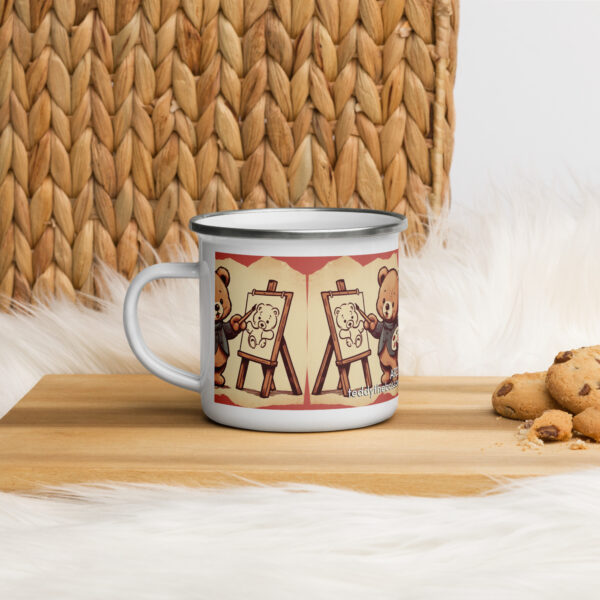 Artist Boss - Enamel Mug (Vintage Bear)