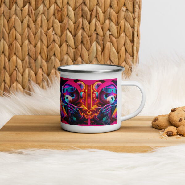 Artist Boss - Enamel Mug (Android Bear) - Image 3