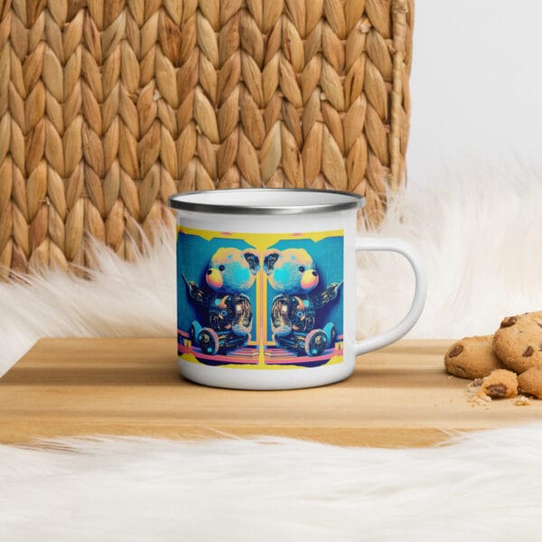 Teacher Boss - Enamel Mug (Android Bear) - Image 3