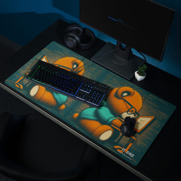 IT Boss - Gaming Mouse Pad (Brown Bear)