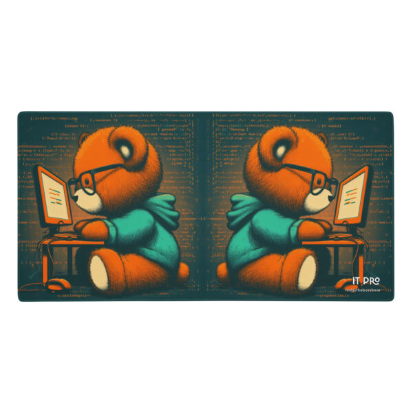 IT Boss - Gaming Mouse Pad (Brown Bear) - Image 2