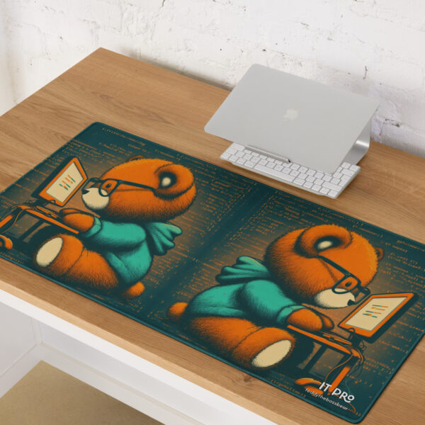 IT Boss - Gaming Mouse Pad (Brown Bear) - Image 4