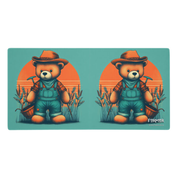 Farmer Boss - Gaming Mouse Pad (Brown Bear) - Image 2