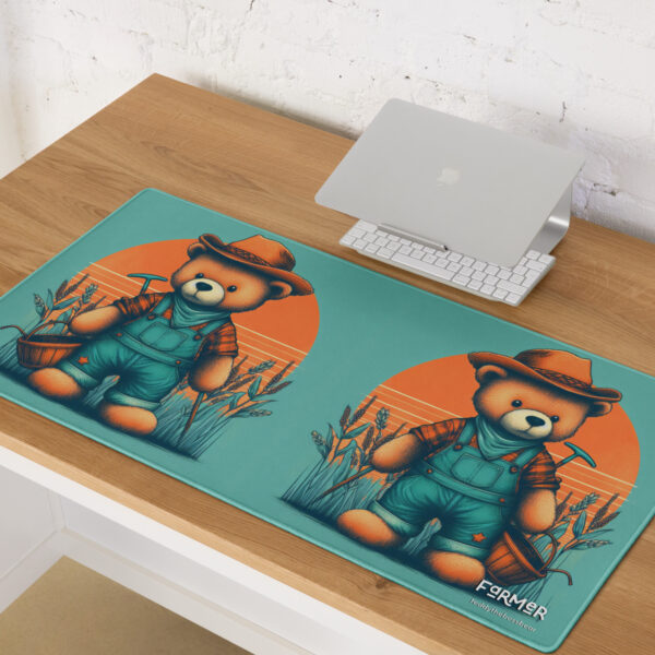 Farmer Boss - Gaming Mouse Pad (Brown Bear) - Image 4