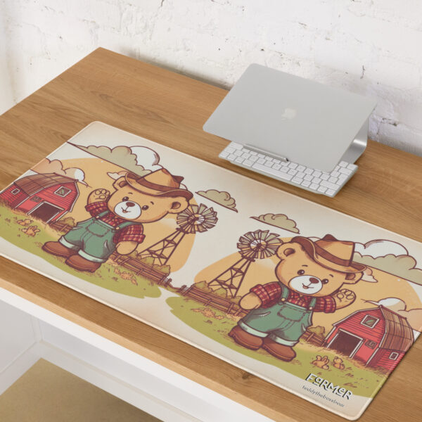 Farmer Boss - Gaming Mouse Pad (Vintage Bear) - Image 4