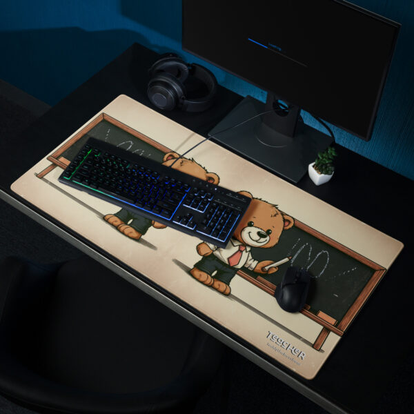 Teacher Boss - Gaming Mouse Pad (Vintage Bear)