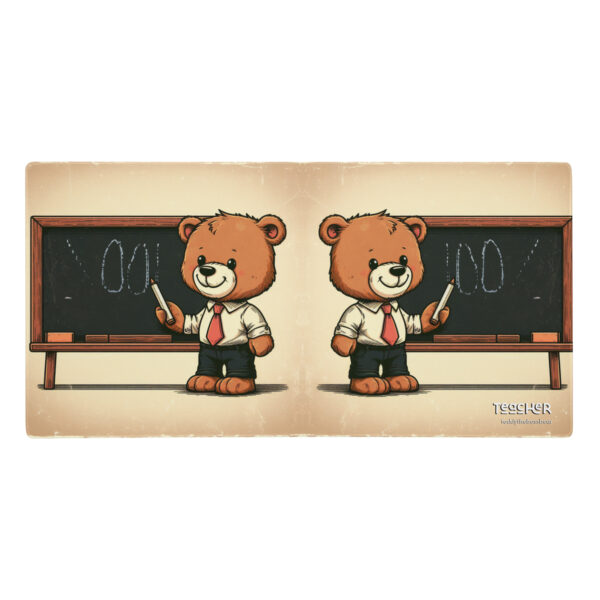 Teacher Boss - Gaming Mouse Pad (Vintage Bear) - Image 2