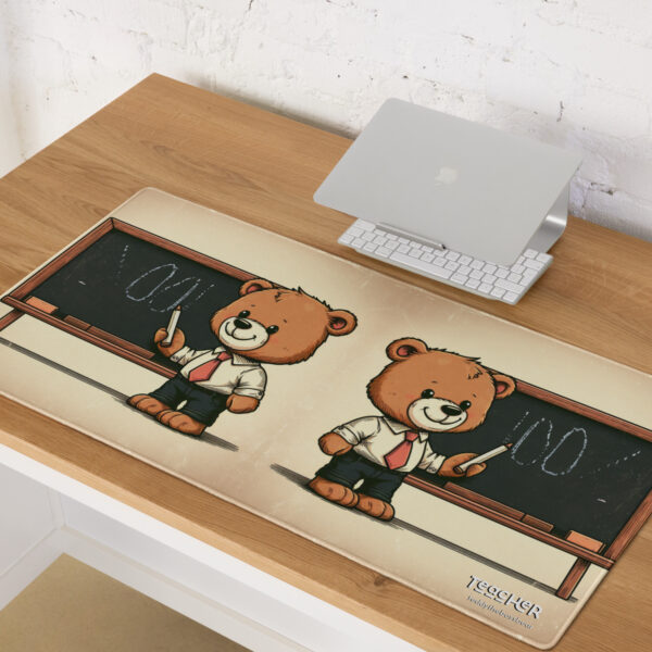 Teacher Boss - Gaming Mouse Pad (Vintage Bear) - Image 4