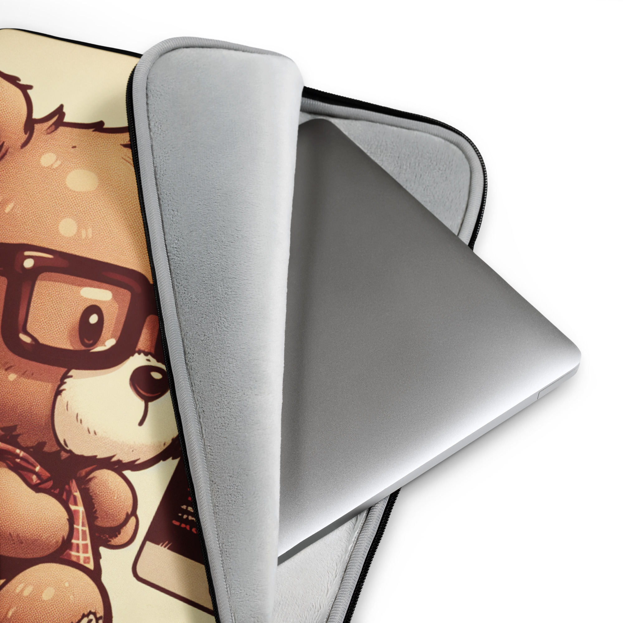 IT Boss - Laptop Sleeve (Vintage Bear) - Image 2