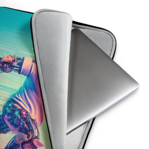 Footballer Boss - Laptop Sleeve (Android Bear) - Image 2
