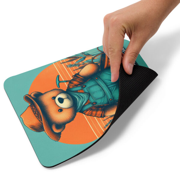 Farmer Boss - Mouse Pad (Brown Bear) - Image 3