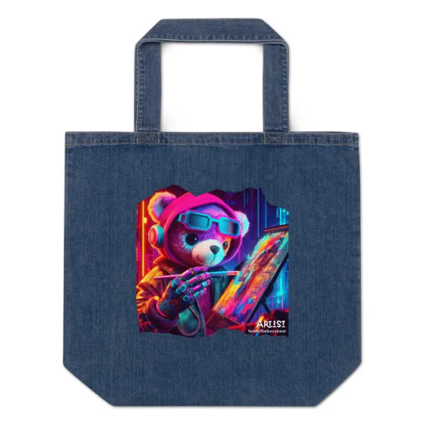 Artist Boss - Denim Tote (Android Bear) - Image 2