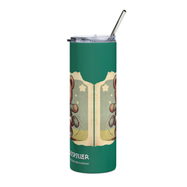 Footballer Boss - Tumbler (Vintage Bear) - Image 3