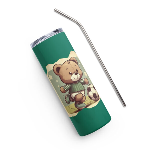 Footballer Boss - Tumbler (Vintage Bear) - Image 4