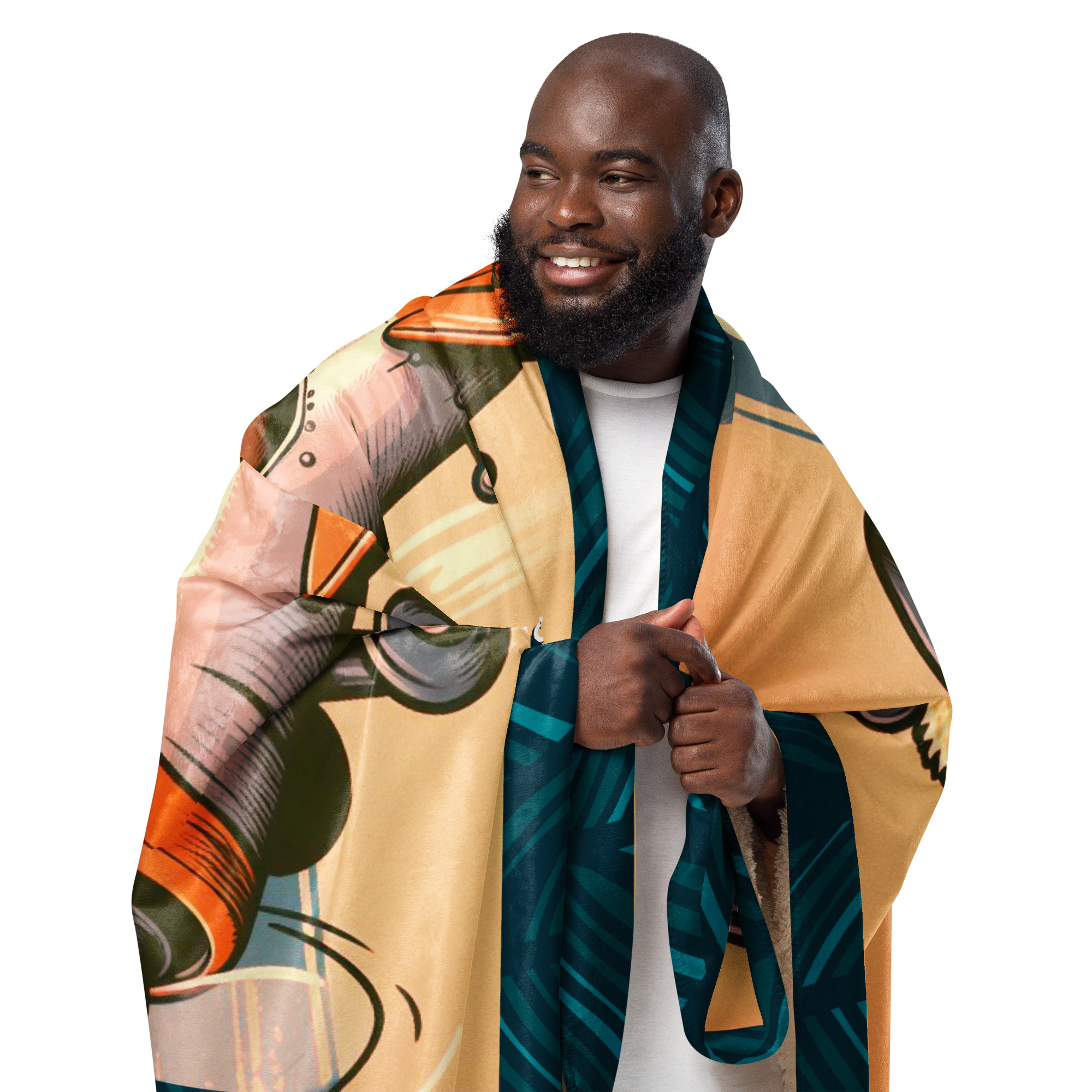 Pilot Boss - Blanket (Vintage Bear) - Image 5