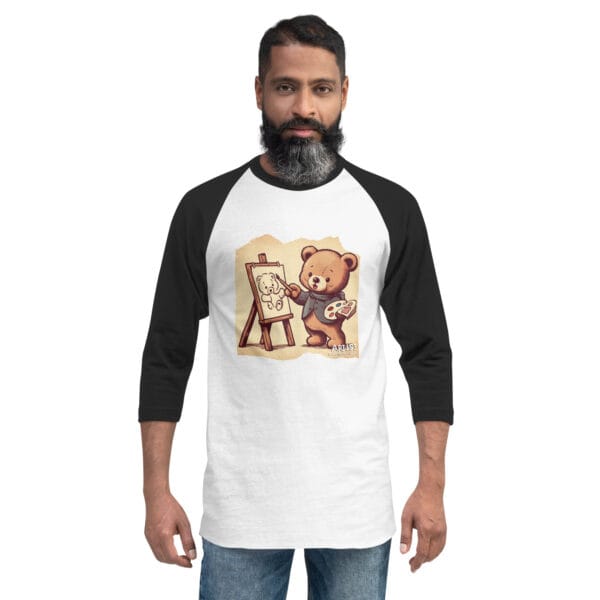 Artist Boss - 3/4 Sleeve (Vintage Bear) - Image 2