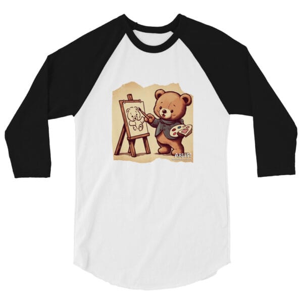 Artist Boss - 3/4 Sleeve (Vintage Bear) - Image 3